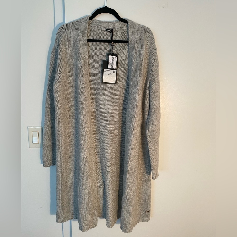 Kiton women’s grey cashmere knit NWT